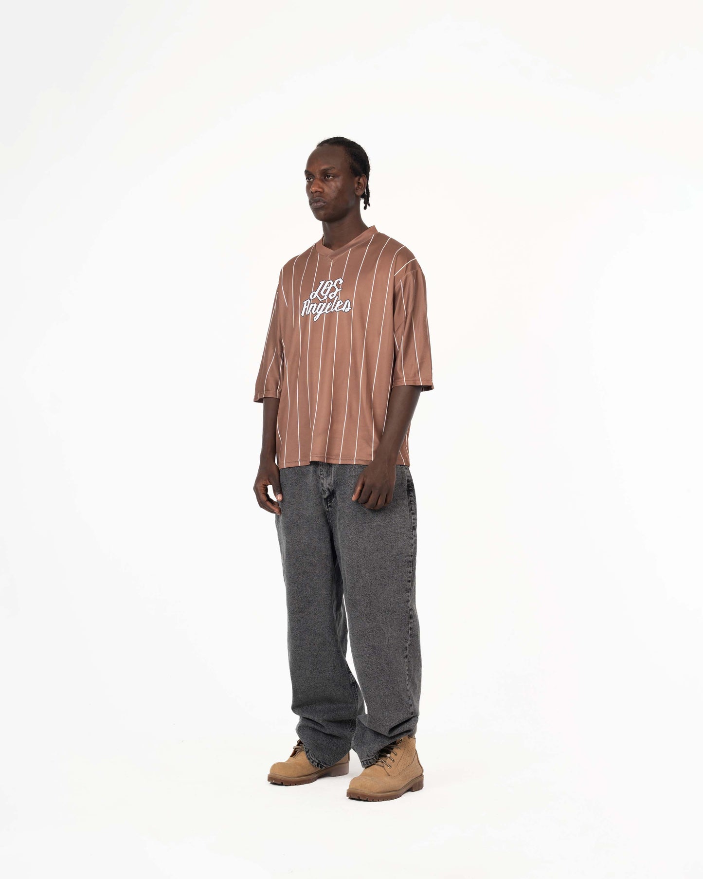 T-SHIRT JERSEY BOX FIT LOS ANGELES