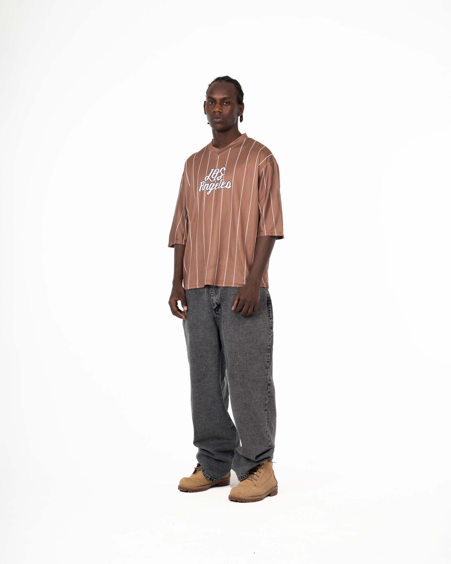 T-SHIRT JERSEY BOX FIT LOS ANGELES