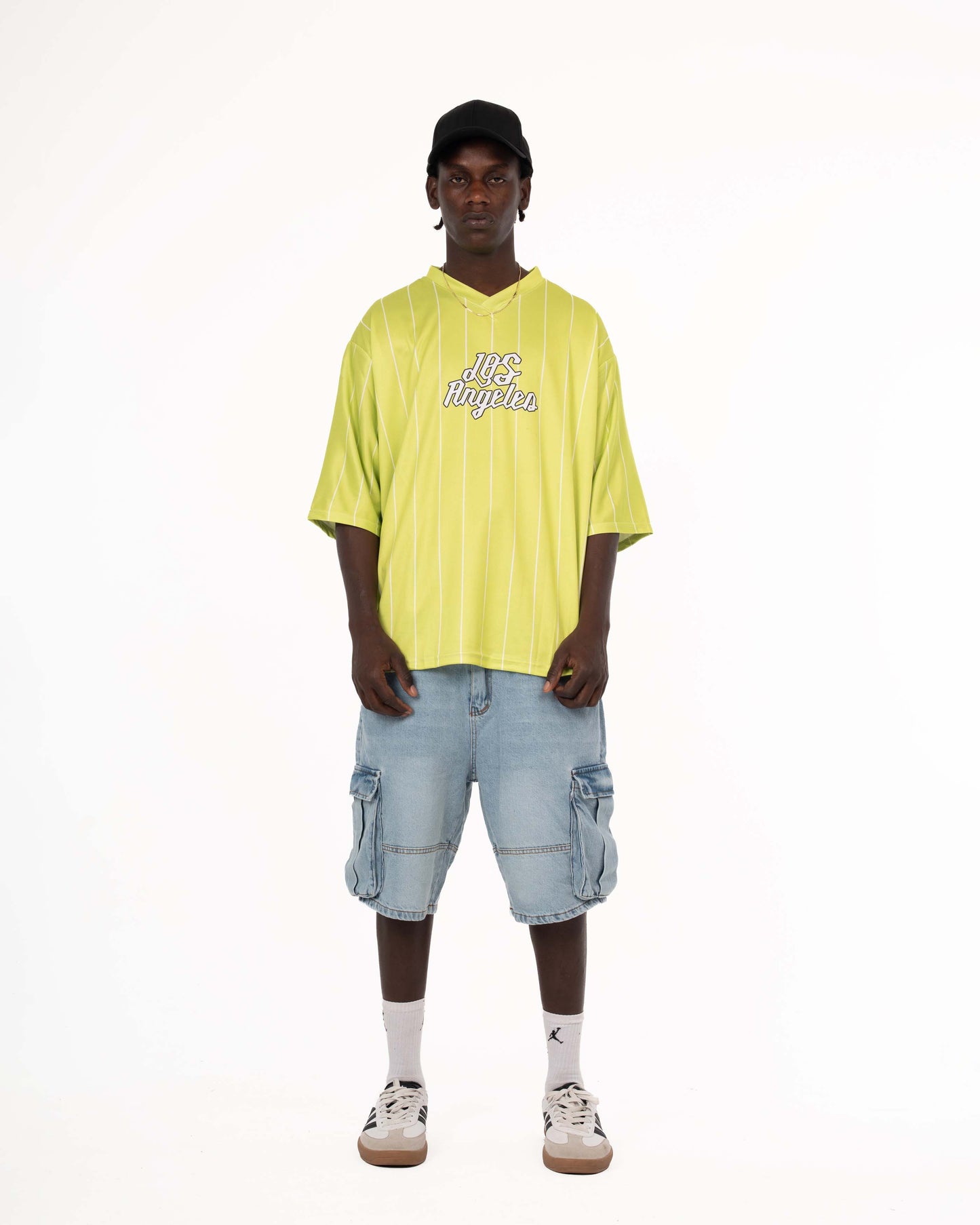 T-SHIRT JERSEY BOX FIT LOS ANGELES