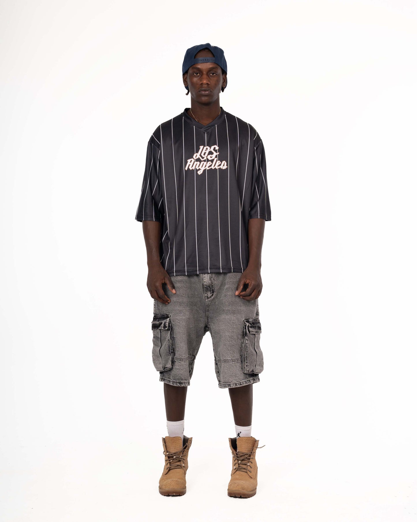 T-SHIRT JERSEY BOX FIT LOS ANGELES