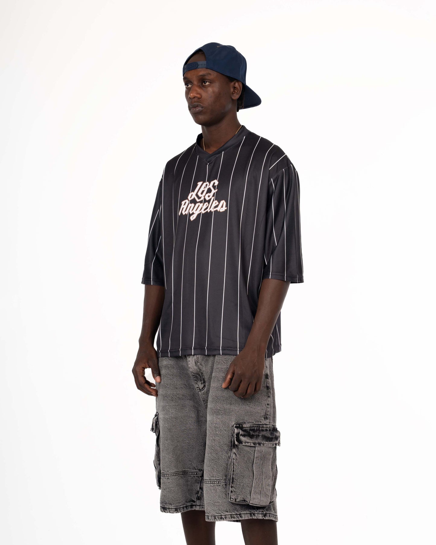 T-SHIRT JERSEY BOX FIT LOS ANGELES