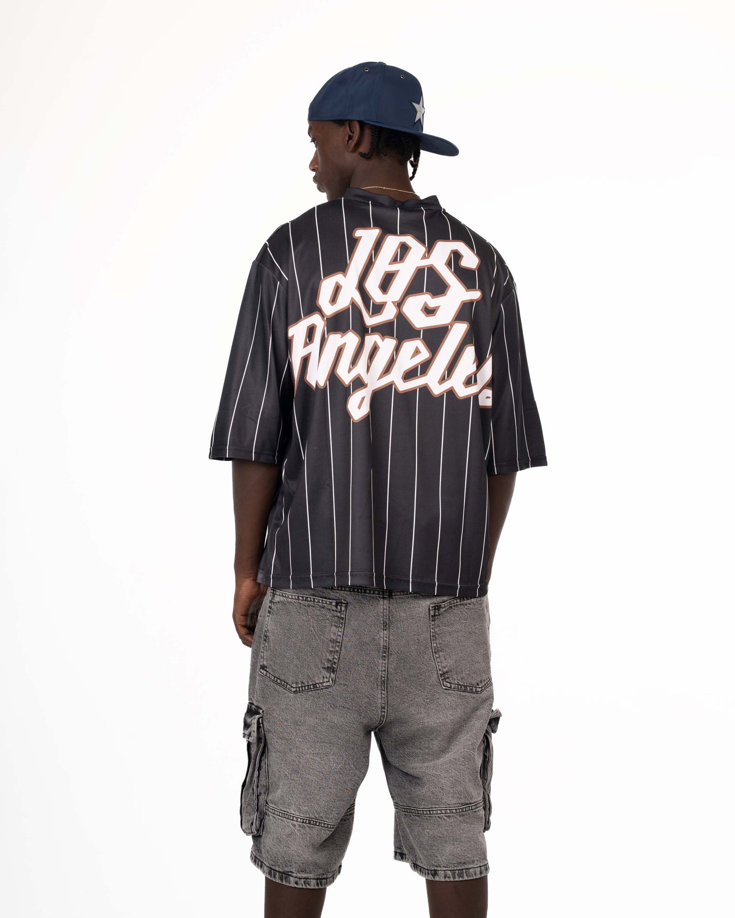 T-SHIRT JERSEY BOX FIT LOS ANGELES
