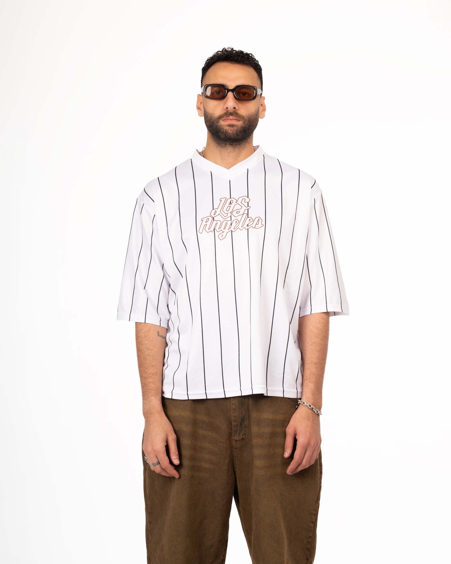 T-SHIRT JERSEY BOX FIT LOS ANGELES