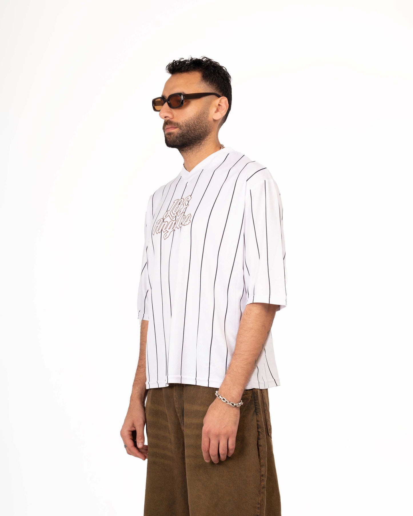 T-SHIRT JERSEY BOX FIT LOS ANGELES