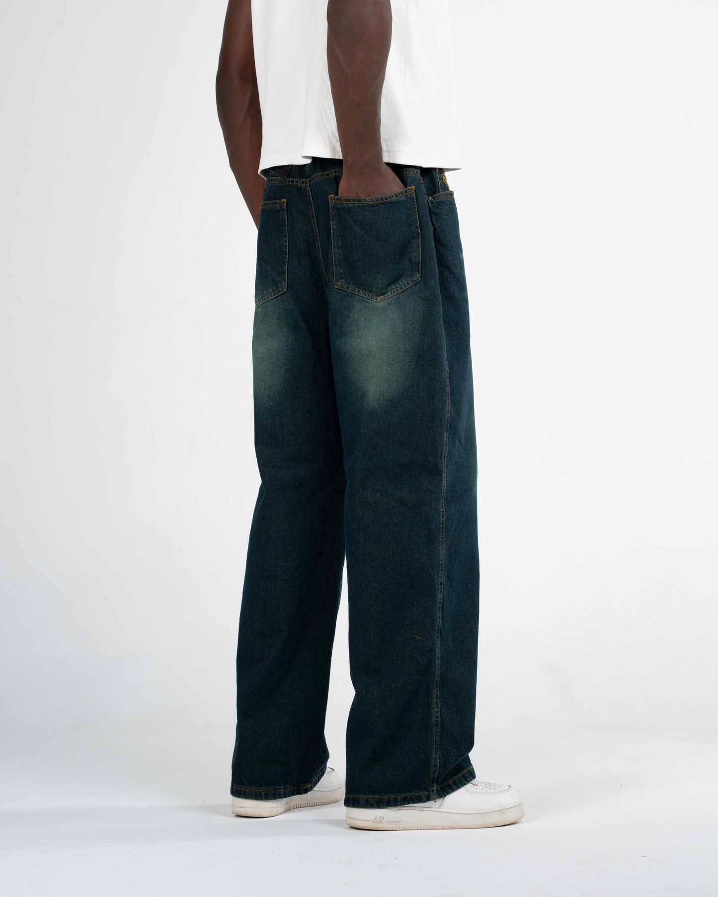 DENIM Dark Washed Blue