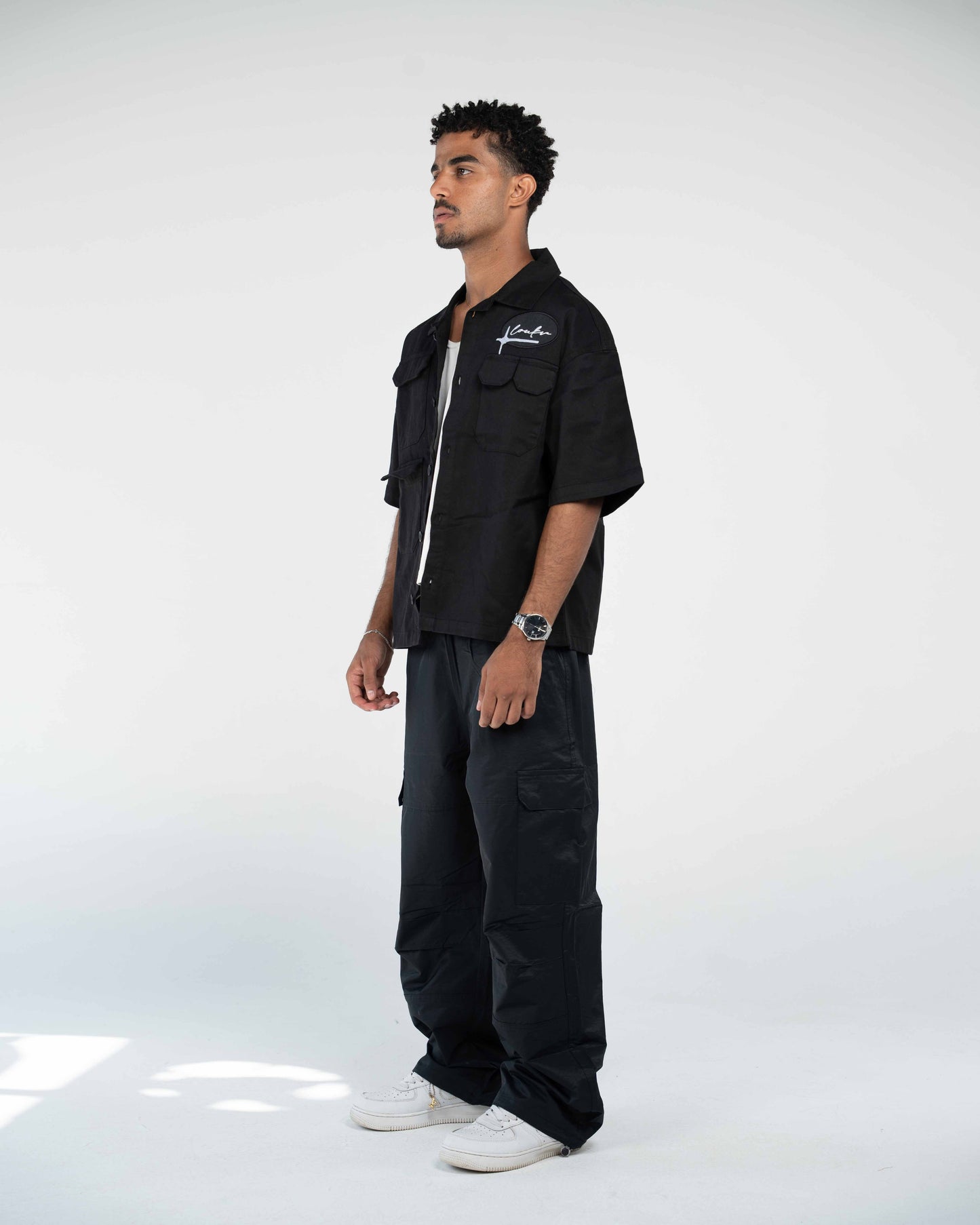 GABARDINE SHIRT(3 POCKET)