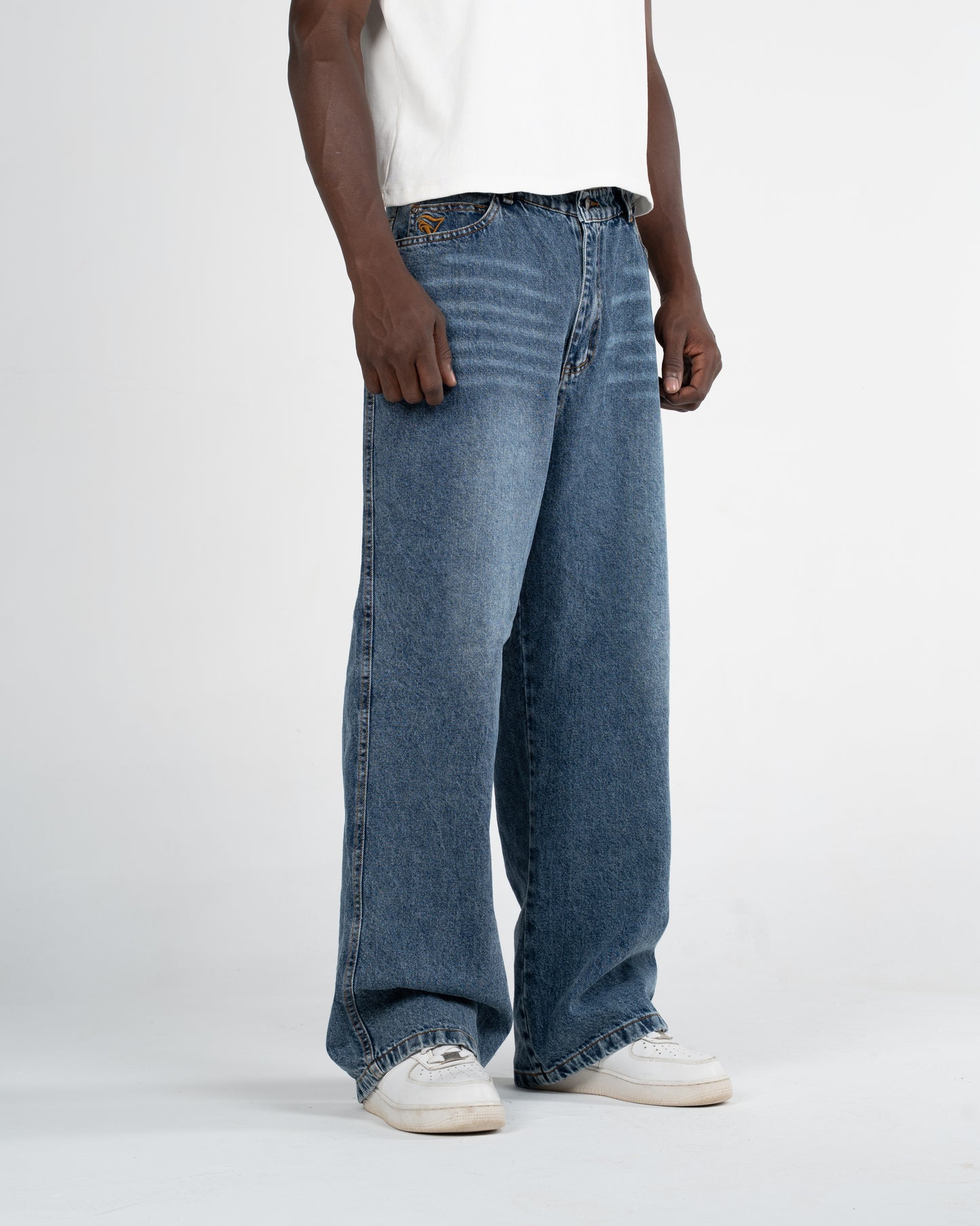 DENIM Mid Wash Blue