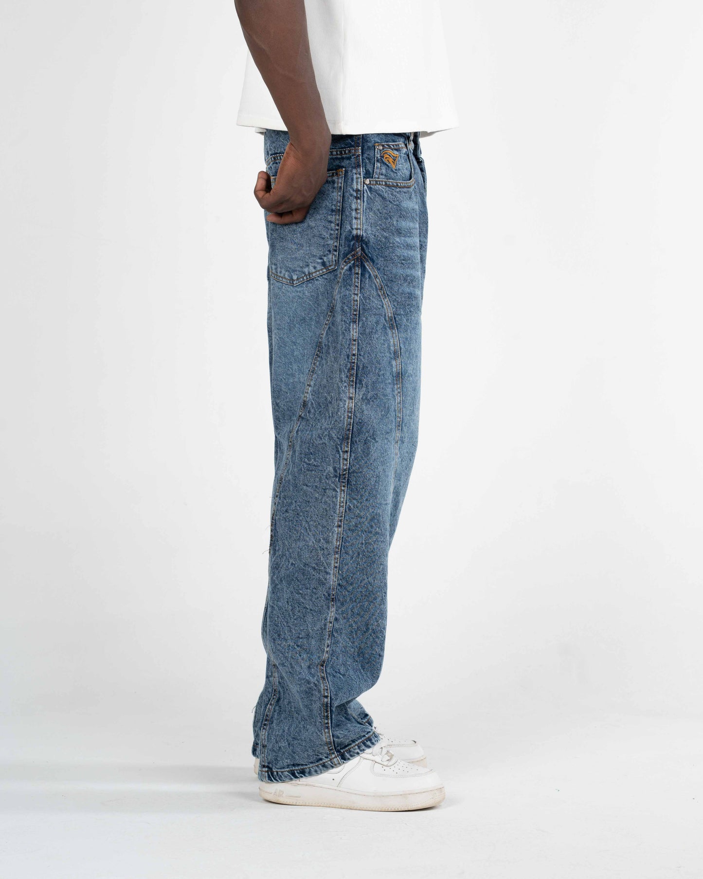 DENIM Mid Washed Blue