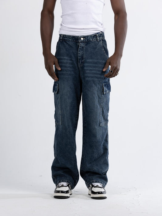 dark Blue jeans - baggy