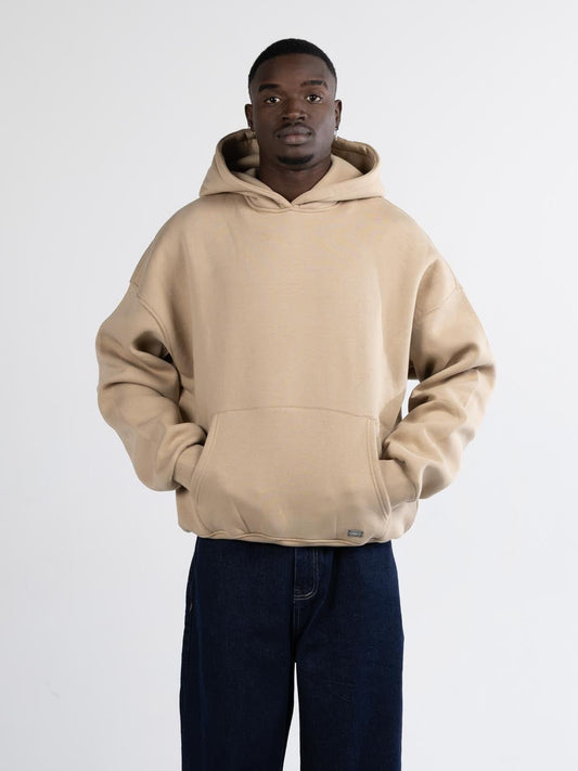 Beige Hoodie basic