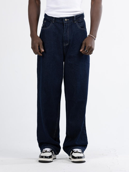 Jeans Dark blue - wide leg