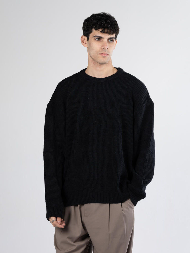 Mohair Knitwear-black