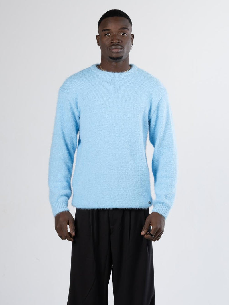 Mohair Knitwear-light blue