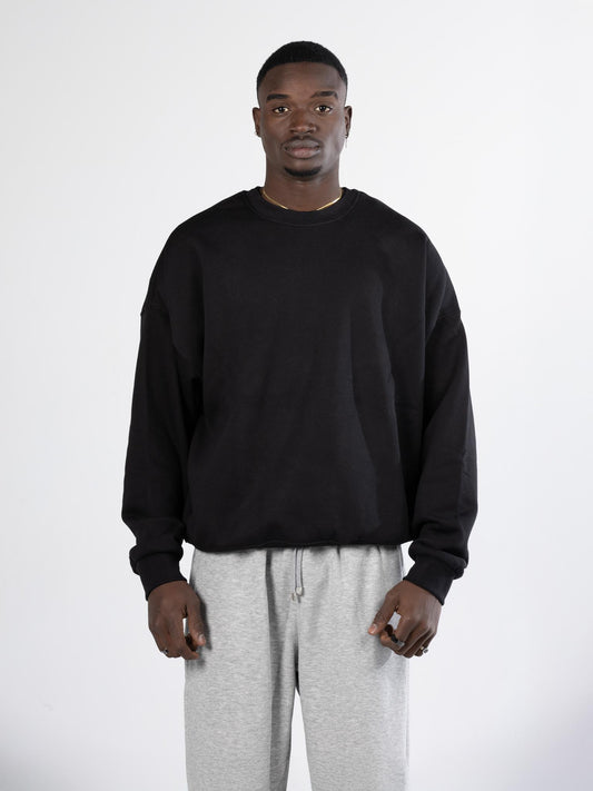 Basic Crew neck-black