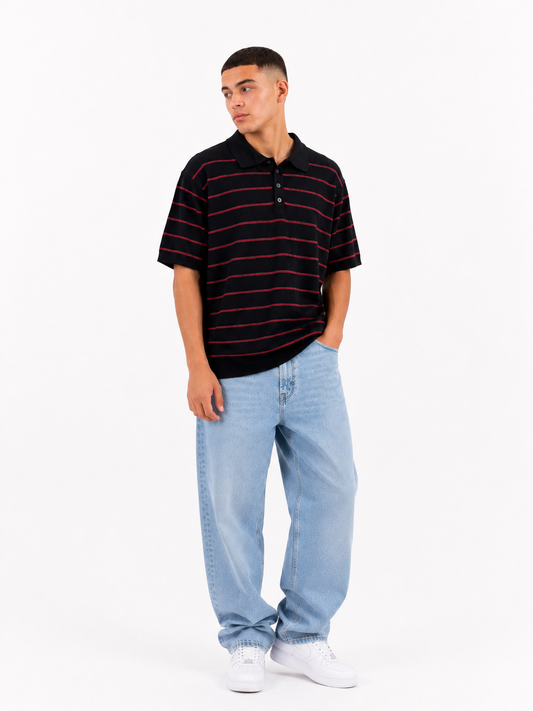 Relaxed Knit Polo