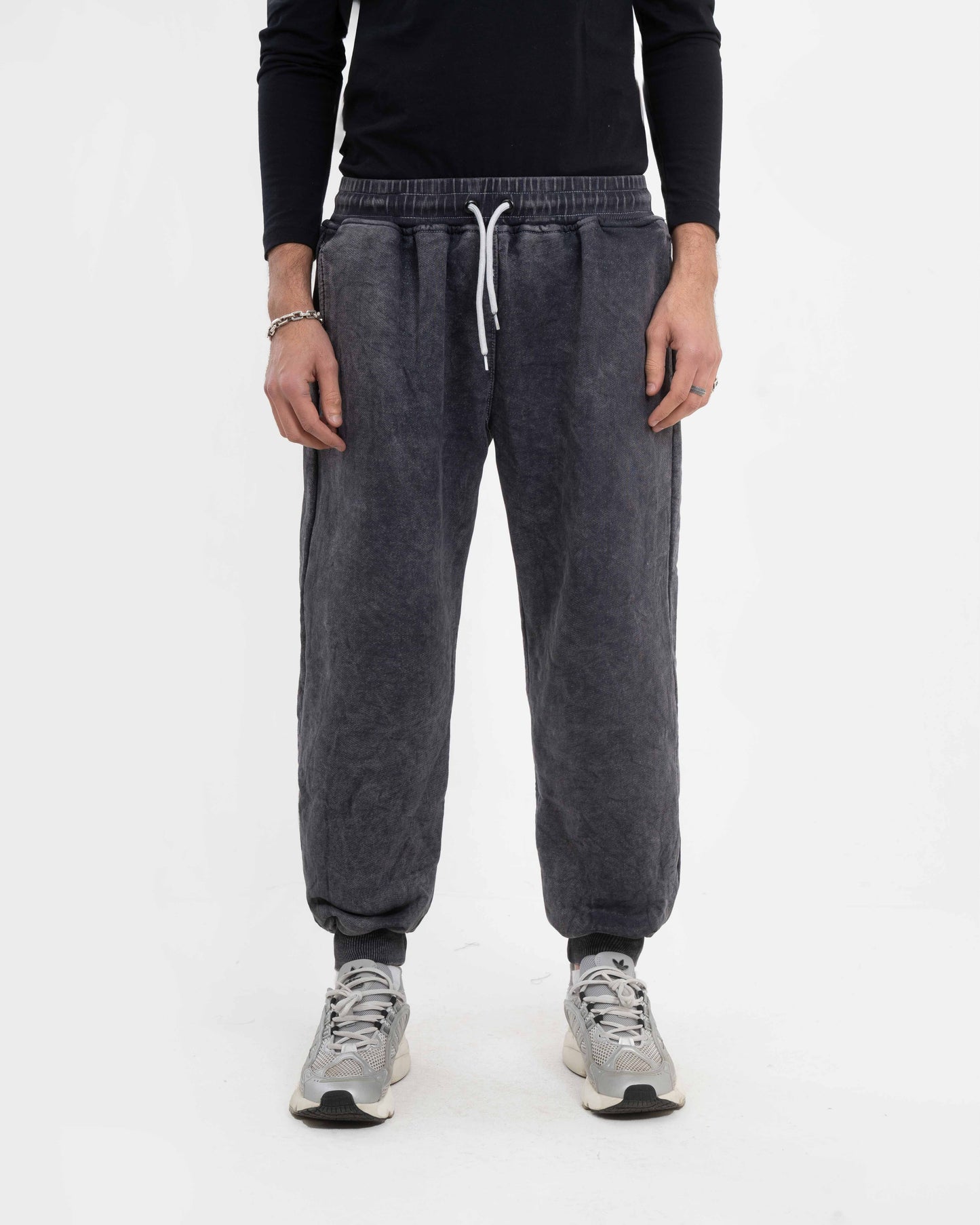 WIDE LEG PANTS WASHED