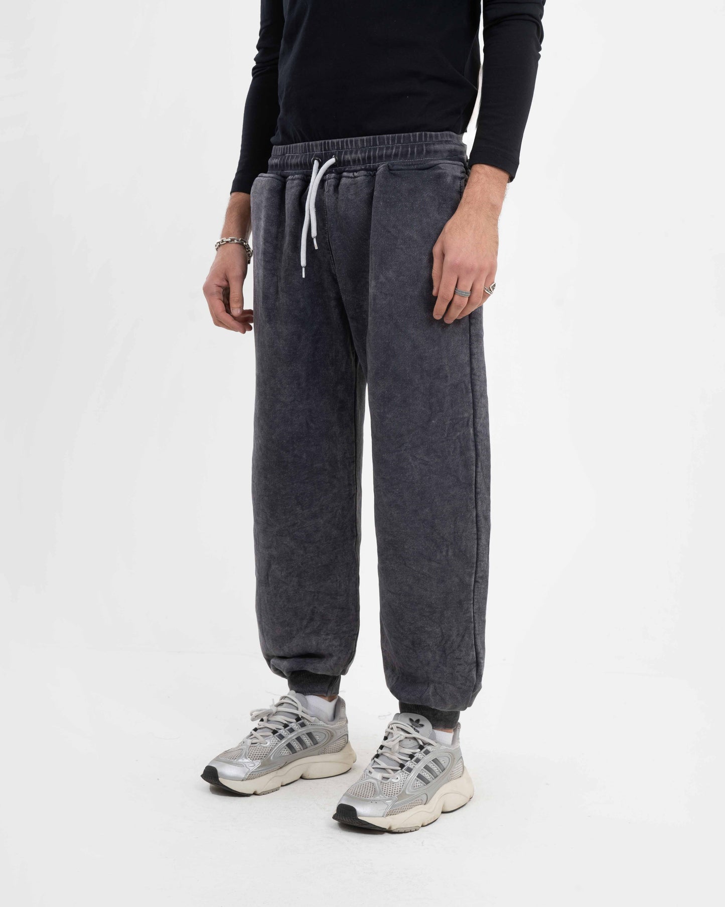 WIDE LEG PANTS WASHED