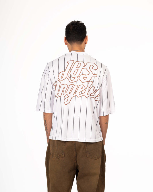 T-SHIRT JERSEY BOX FIT LOS ANGELES