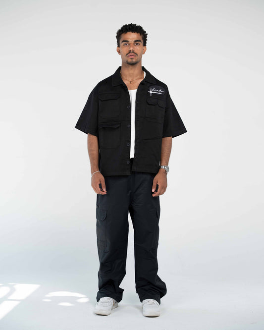 GABARDINE SHIRT(3 POCKET)